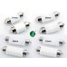 12/24V 31mm Cool-White Single Sided Festoon Bulb x 2