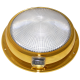 6 3/4 inch White/Red Mars Dome (Brass) 	12/24V